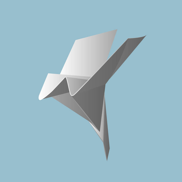 Vectorillustraties met origami - Vector, afbeelding