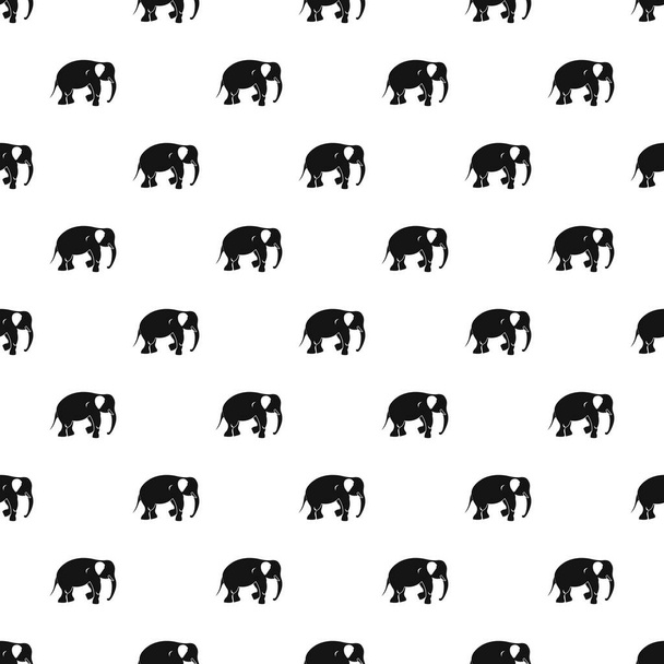 Elephant pattern vector - Vector, Imagen