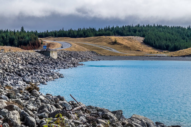 Punkaki-järvi lähellä Aorakia / Mt.Cookin kansallispuisto, Uusi-Seelanti
 - Valokuva, kuva