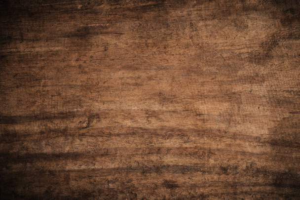 Vecchio grunge scuro testurizzato sfondo in legno, La superficie della vecchia struttura in legno marrone - Foto, immagini