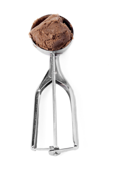 chocolate ice cream scoop - Photo, Image