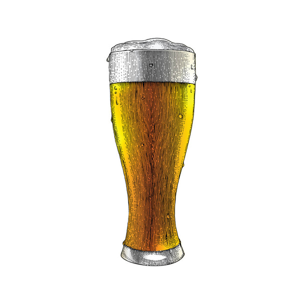 Beer Mug background party,Hand drawing vintage - Foto, immagini