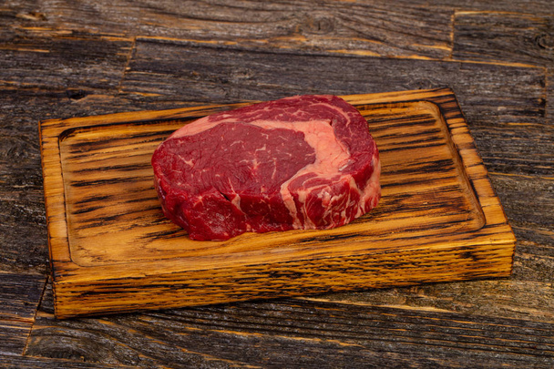 Rib Eye Beef Steak schwarzer Angus - Foto, Bild