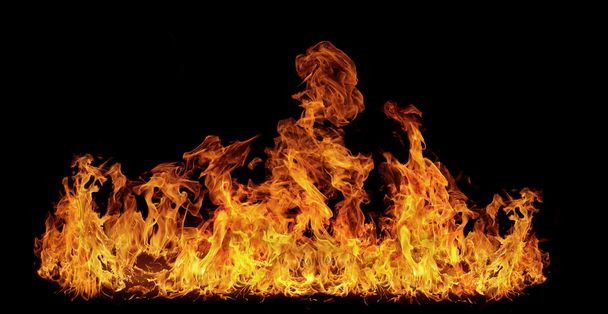 izolované plamen - Fotografie, Obrázek