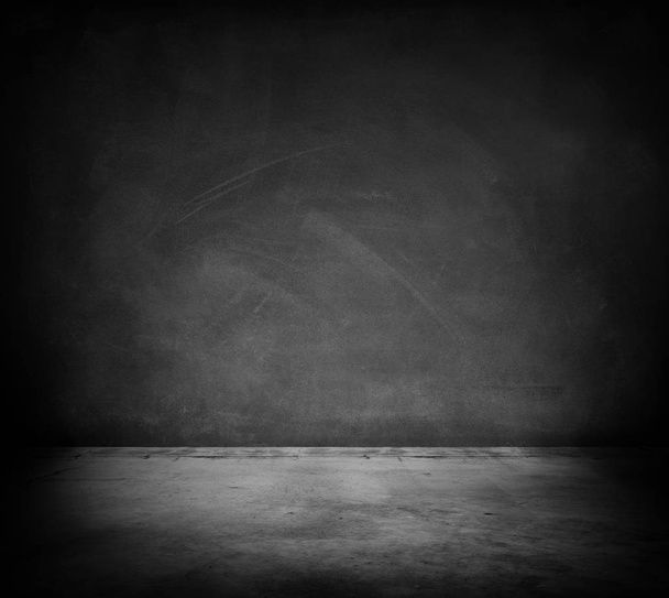 Empty floor and blank wall - Zdjęcie, obraz