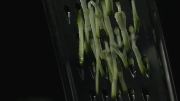 proceso de cocción video receta panqueques de calabacín con queso
 - Imágenes, Vídeo