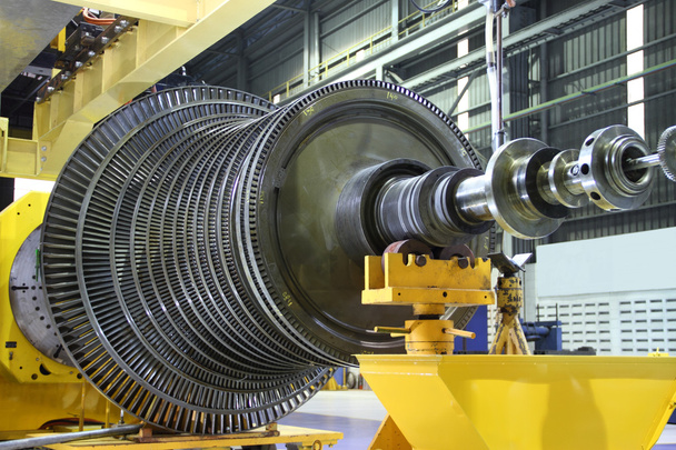 turbin przemysłowych w warsztacie - Zdjęcie, obraz