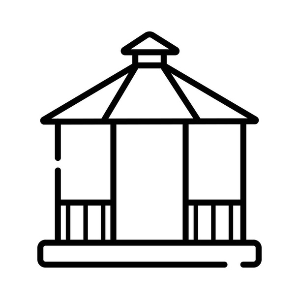 alcova icona piatta, illustrazione vettoriale
 - Vettoriali, immagini
