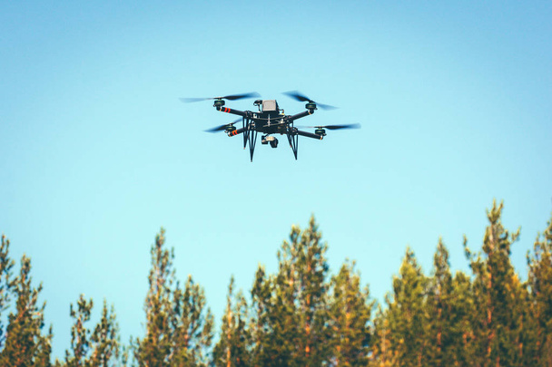 drone, kamerový dohled - Fotografie, Obrázek