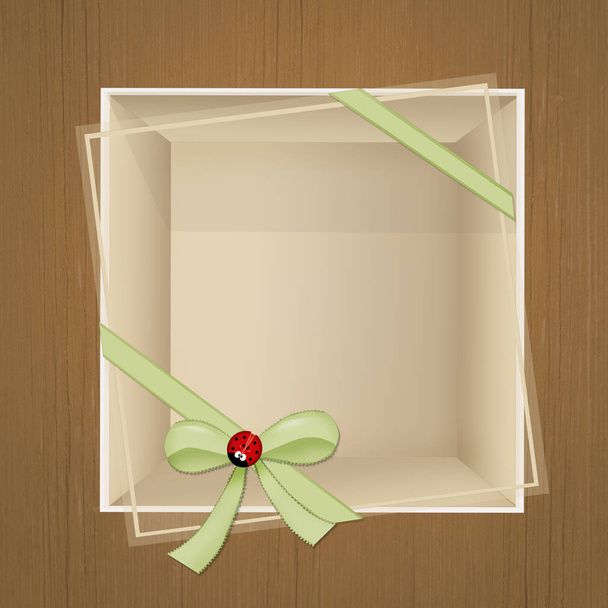 decoration of the gift box - Foto, afbeelding