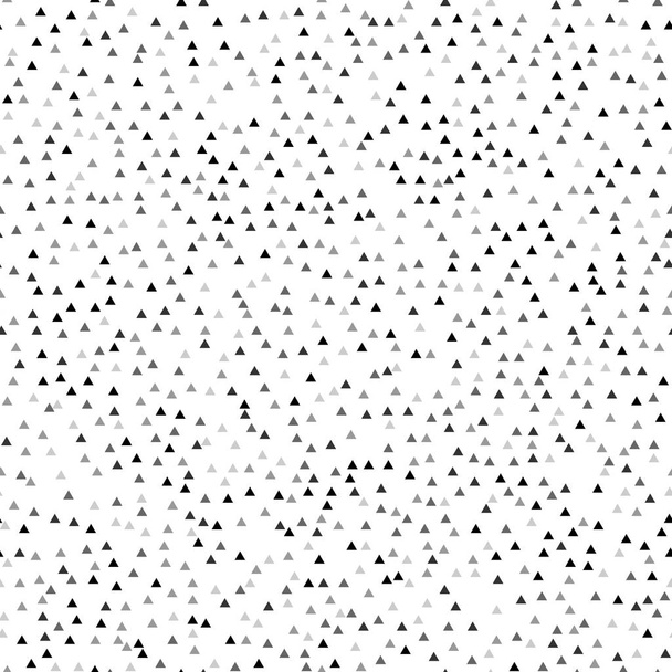 Seamless scandinavian pattern with monochrome triangles. Design for card, covers, package, wrapping paper etc. - Vector, Image