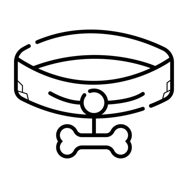 Collar perro icono vector
 - Vector, Imagen