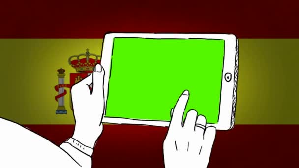 Іспанія рука намальована туризм
 - Кадри, відео