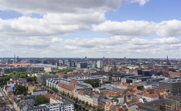 Panoramic view of the city. - Zdjęcie, obraz
