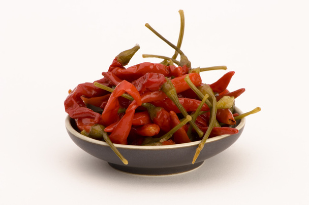 los chiles rojos peri peri - Foto, imagen