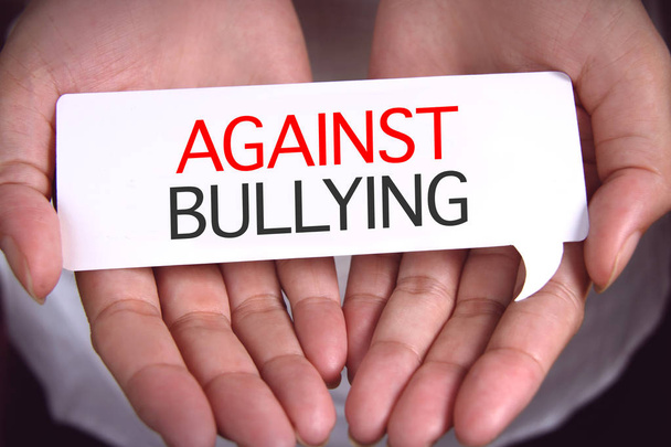 Bullying is unacceptable. When you see bullying, there are safe things you can do to make it stop.  - Photo, Image