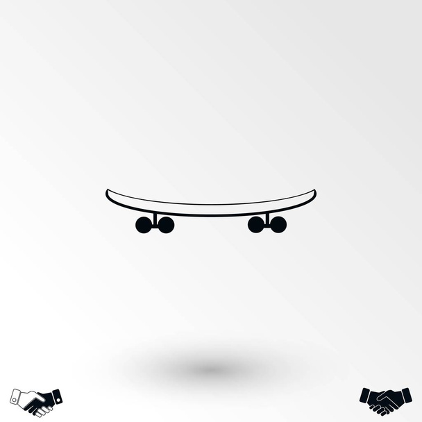  icona vettoriale skateboard, design piatto migliore icona vettoriale
 - Vettoriali, immagini