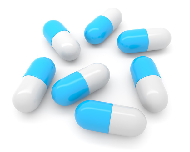 Blue pills - Foto, afbeelding