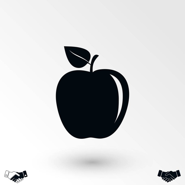 vetor de ícone de maçã, design plano melhor ícone de vetor
 - Vetor, Imagem