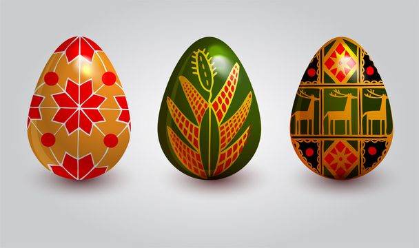 Sfondo vettoriale con uova di Pasqua
 - Vettoriali, immagini
