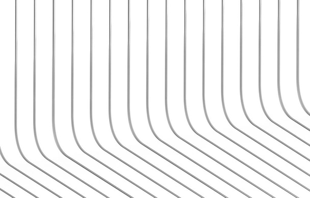 Fehér textúra Line felületen. Szürke absztrakt minta. Csík geometriai modern. Belső fal 3d háttér design - Fotó, kép