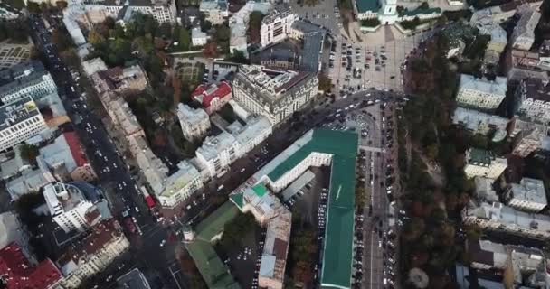 Cityscape of Kyiv in Ukraine - Záběry, video