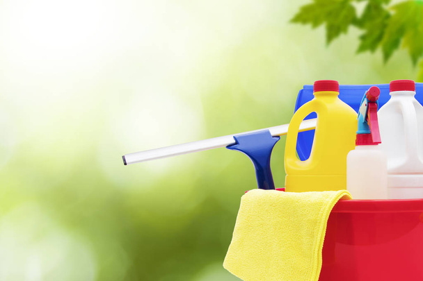 produits ménagers de nettoyage et d'hygiène, industrie et ménages
 - Photo, image