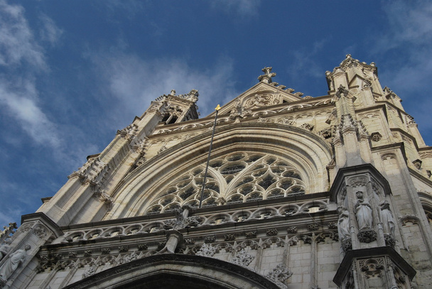 Church of our Lady of Sablon, Brussels, Belgium - Фото, изображение