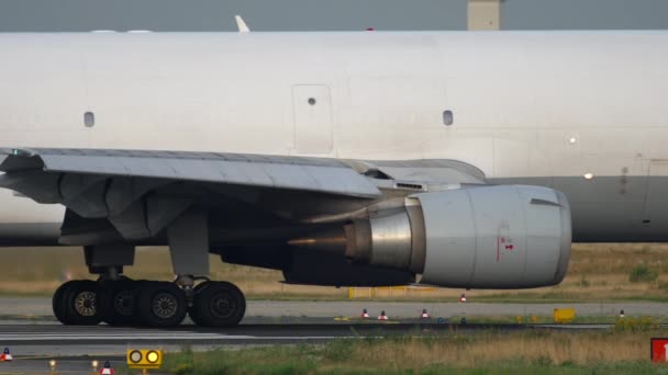 Big Cargo airplane taxiing - Footage, Video