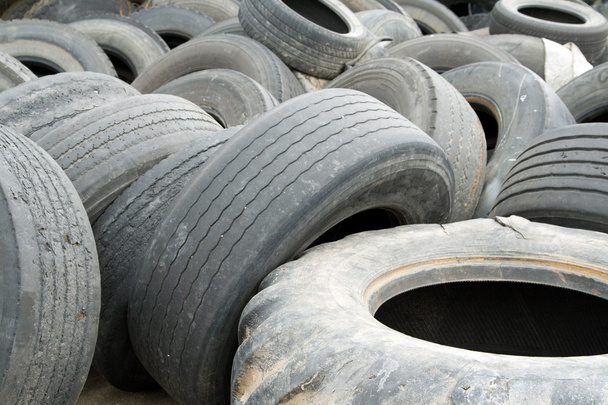 Old tires stack. - Photo, Image