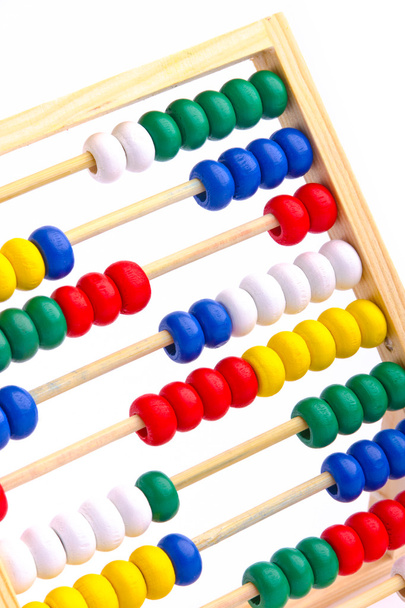 Abacus toy for child isolated on white background - Photo, Image