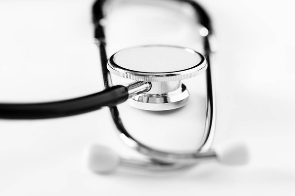 medical stethoscope isolated on white background  - Φωτογραφία, εικόνα