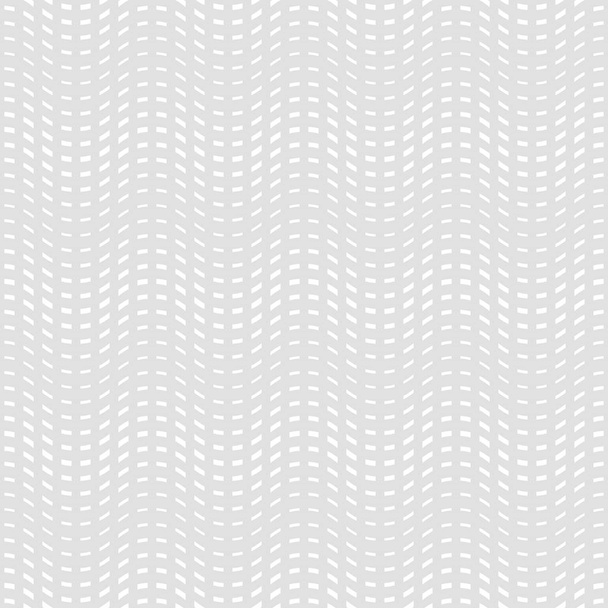Seamless pattern of wavy lines. Geometric background. Vector illustration. Good design. - Vetor, Imagem