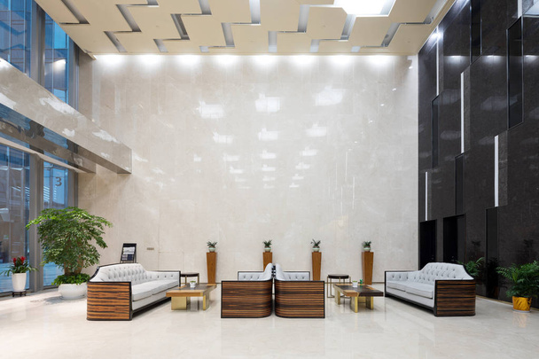 Interiér moderní kancelářské lobby - Fotografie, Obrázek