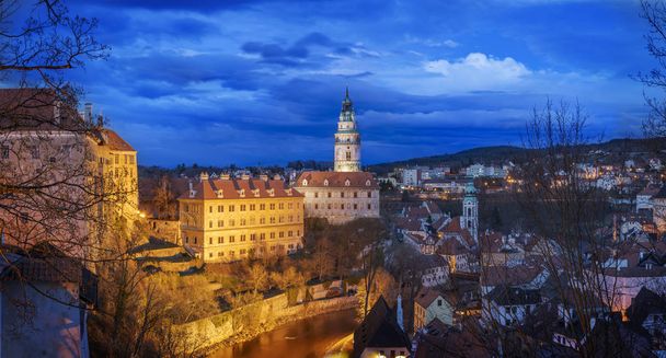 Cesky Krumlov είναι μια πιο όμορφη παλιά πόλη στην Τσεχική Δημοκρατία - Φωτογραφία, εικόνα
