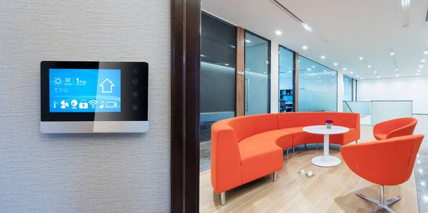 Smart Home und Internet der Dinge im modernen Büro - Foto, Bild