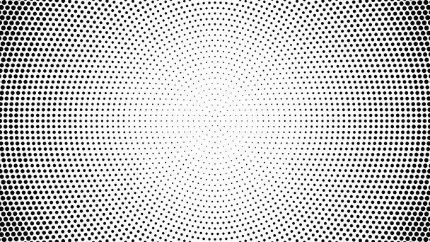 Halftone dotted background. Halftone effect vector pattern. Circle dots isolated on the white background. - Vector, Image