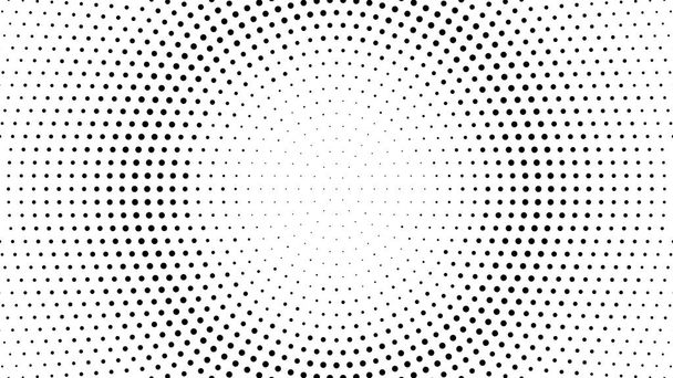 Polotónování tečkované pozadí. Vzorek polotónů efekt vektoru. Circle dots izolovaných na bílém pozadí. - Vektor, obrázek