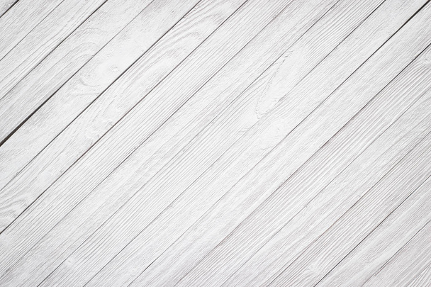 Texture bois rustique blanc, table en bois vide comme fond
 - Photo, image