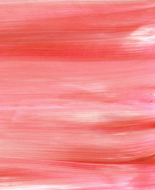 Pink Abstract acrylic painting for use as background, texture, design element. Modern art with brush stroke texture - Foto, immagini