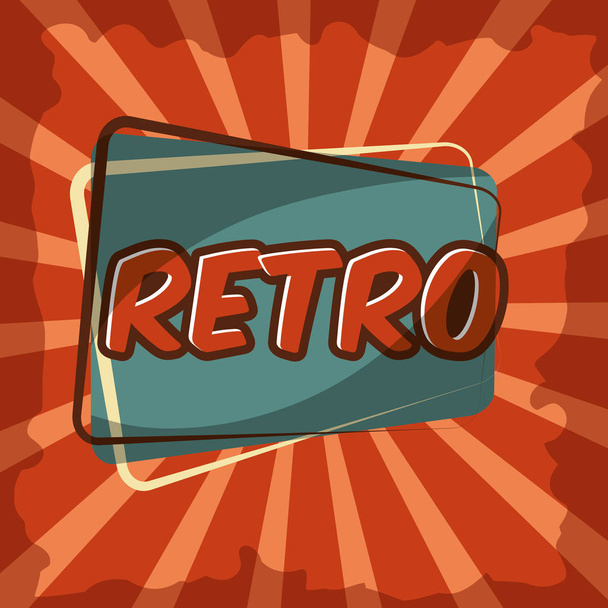 retro vintage badges - Vector, Imagen