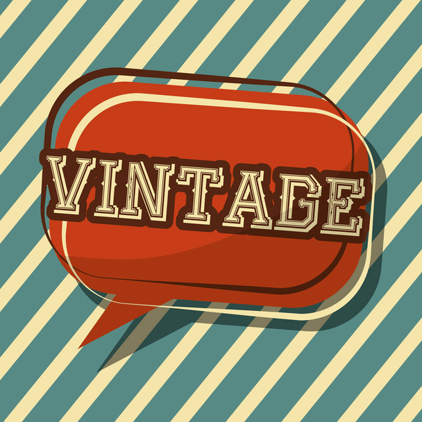 Retro vintage rozetleri - Vektör, Görsel