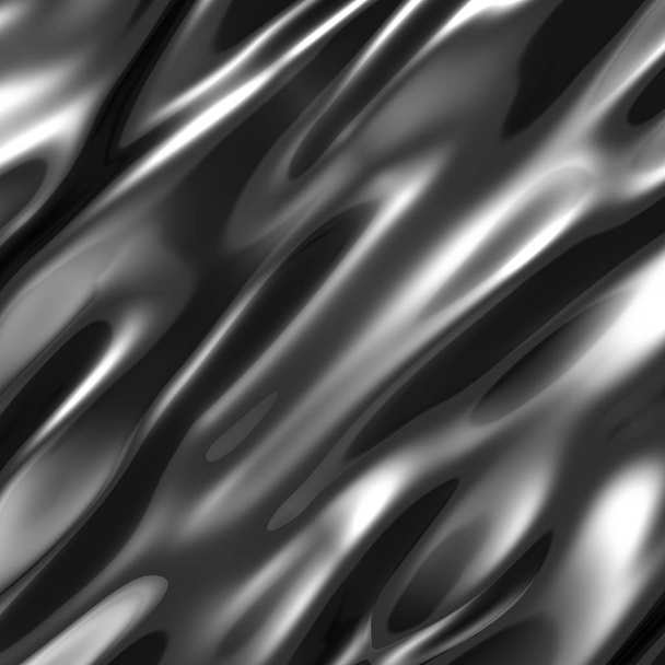 Elegancki pasek minimalistyczny geometryczne chrome tła. ilustracja render 3D - Zdjęcie, obraz