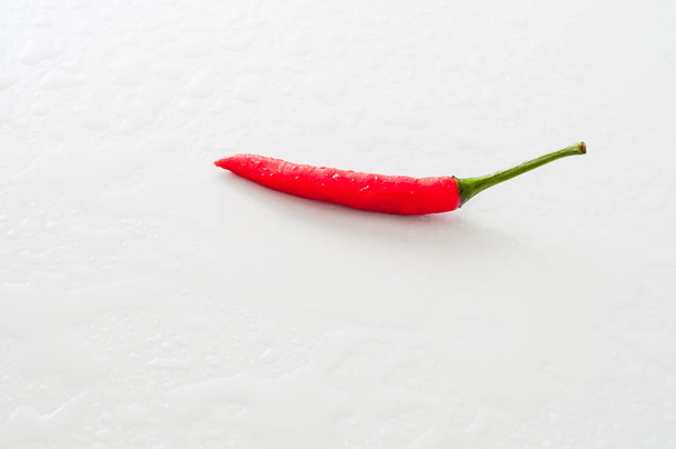 red pepper isolated on white background - Foto, Bild