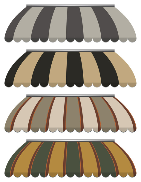 vector awnings - Vector, Image