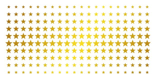 П'ятикутна матриця золотої напівтонної зірки
 - Вектор, зображення
