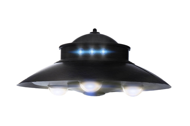 Close view of the classic dome ufo saucer. - Photo, Image