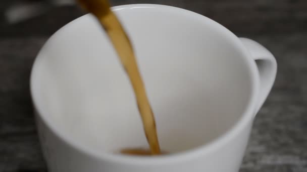 coffee cup slow motion footage - Кадры, видео