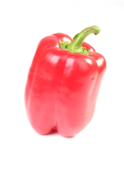rode peper paprika geïsoleerd op witte achtergrond - Foto, afbeelding