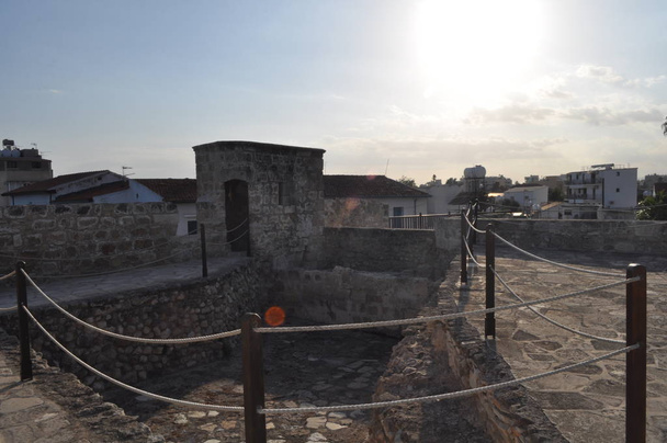 El castillo medieval de Larnaca (Larnaka) en Chipre
 - Foto, imagen